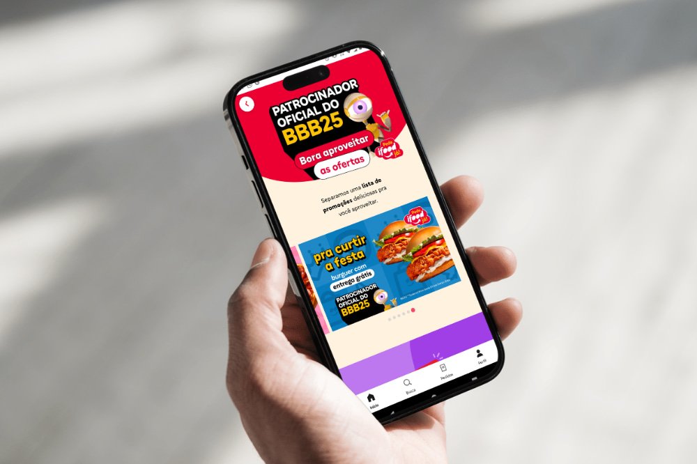 iFood no BBB 25: espie as ofertas exclusivas no app 7 iFood no BBB 25