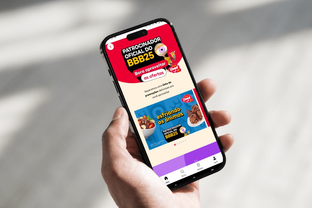 iFood no BBB 25: espie as ofertas exclusivas no app 8 iFood no BBB 25