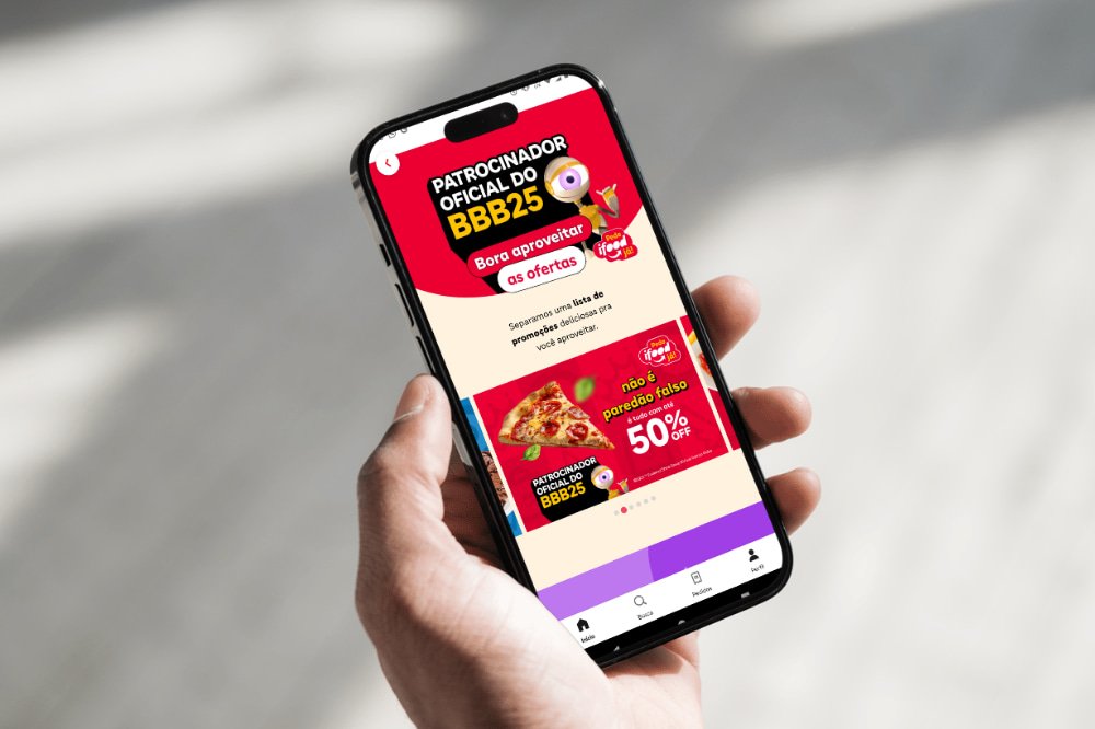 iFood no BBB 25: espie as ofertas exclusivas no app 9 iFood no BBB 25
