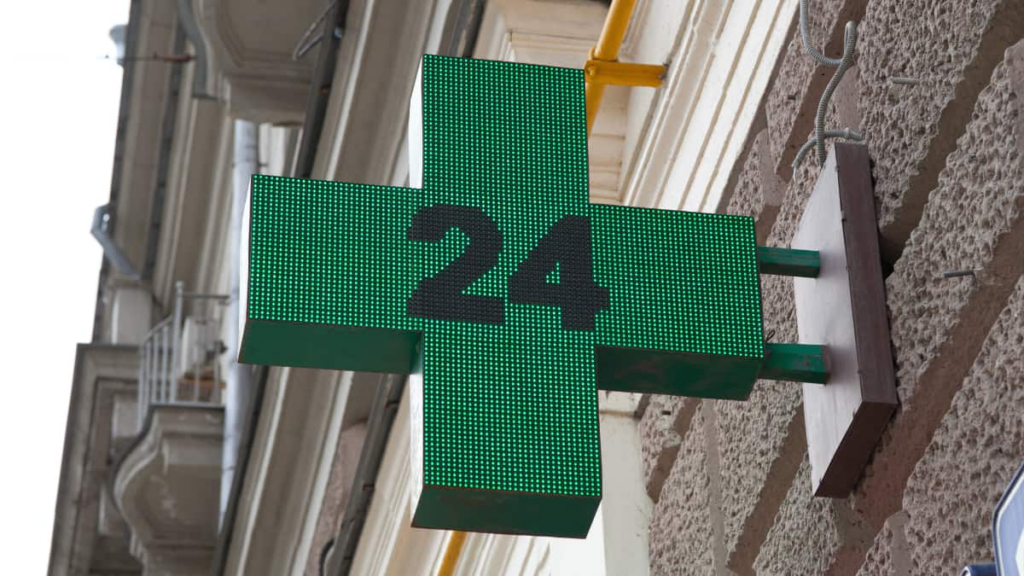 24-hour pharmacy