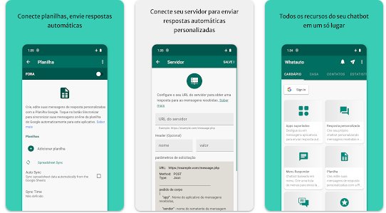 Aplicativo de resposta automática