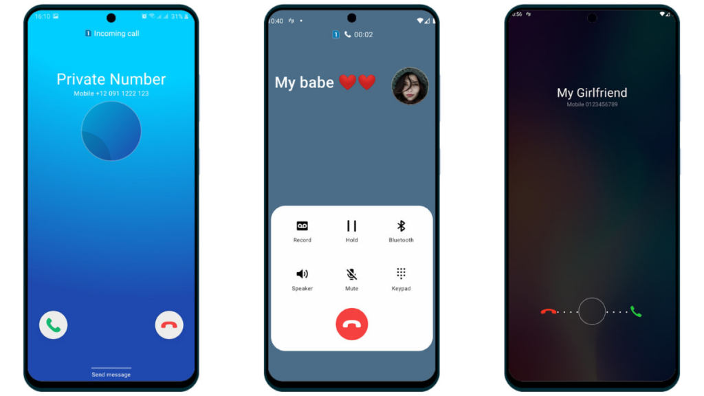 Application de faux appels