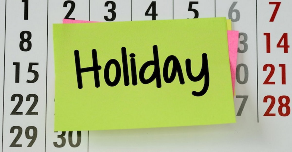 January holidays
