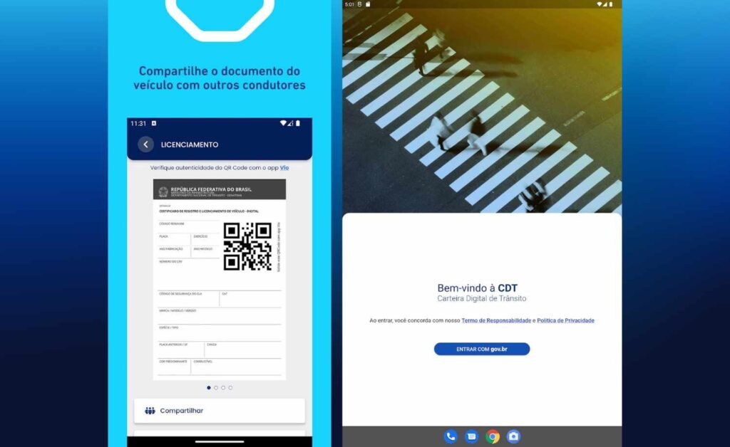 Como usar a Carteira Digital de Trânsito
