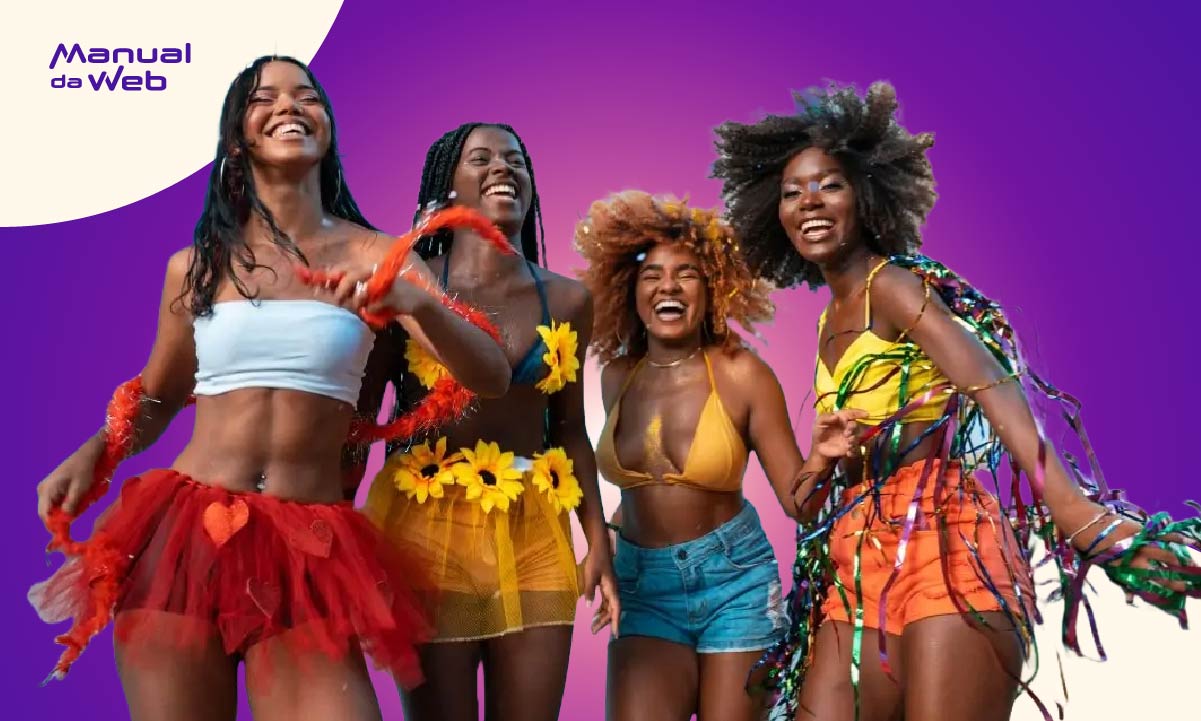 Fantasias de Carnaval diferentes