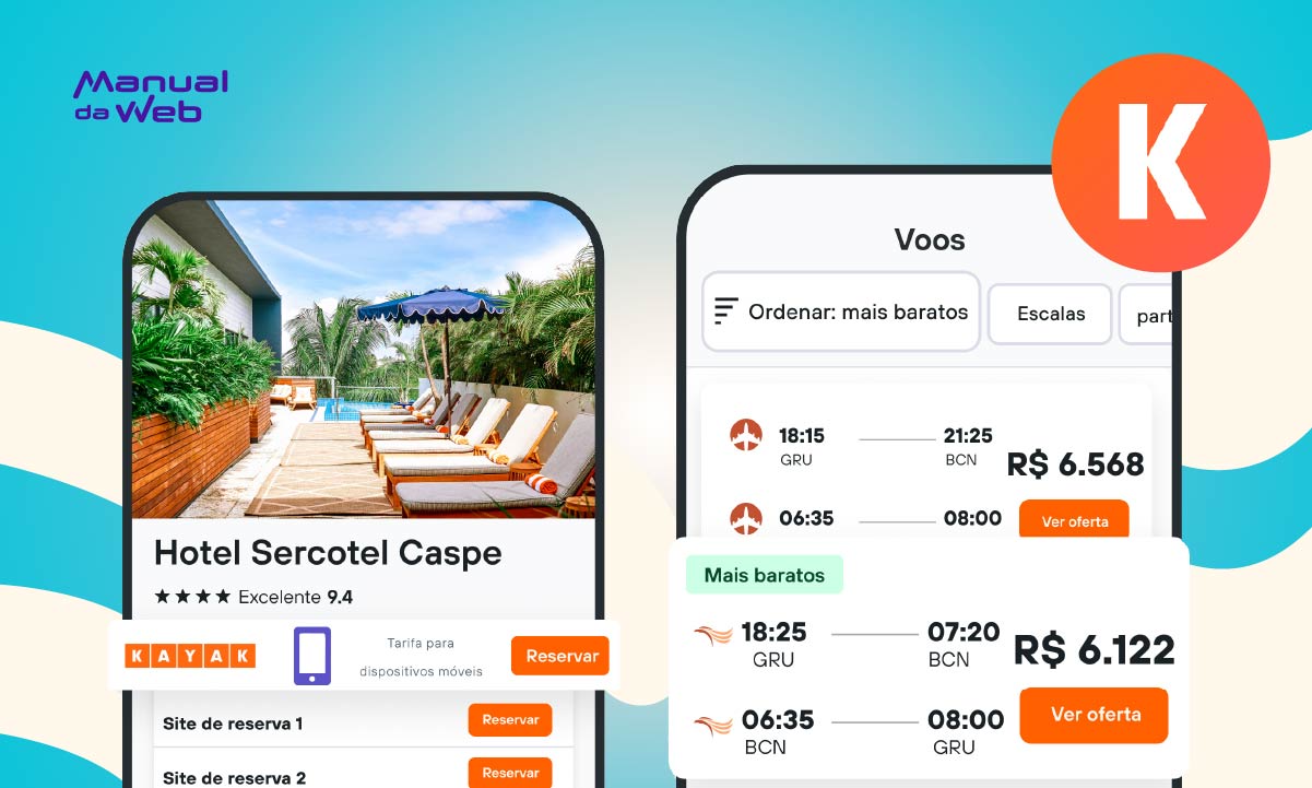 Passagens aéreas baratas na KAYAK