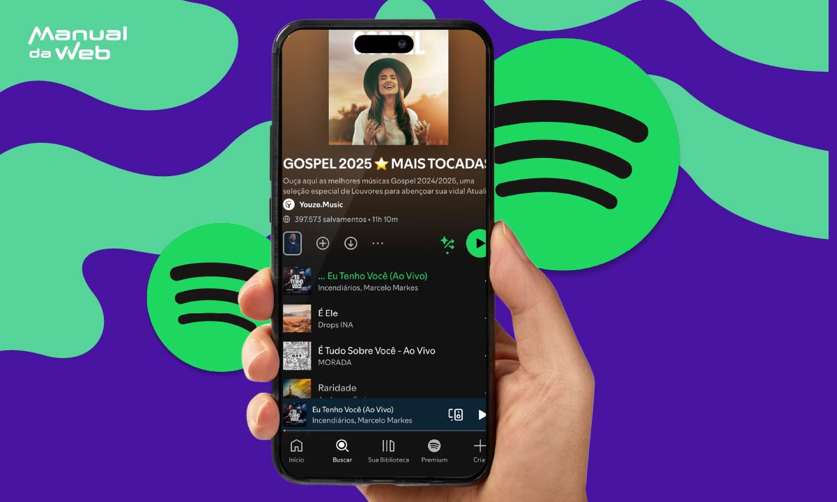 Onde escutar música gospel
