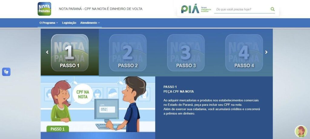 Nota Paraná: seu CPF na nota fiscal é dinheiro de volta na conta 3 Nota Paraná