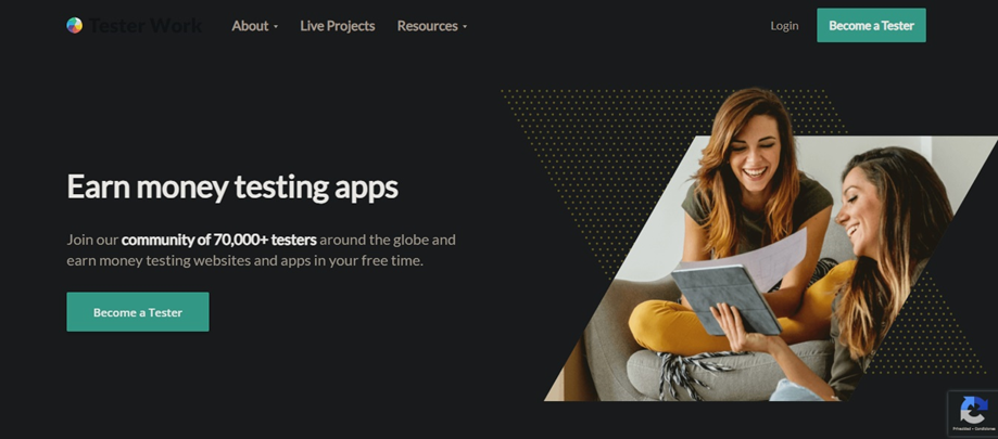 Earn money testing websites apps