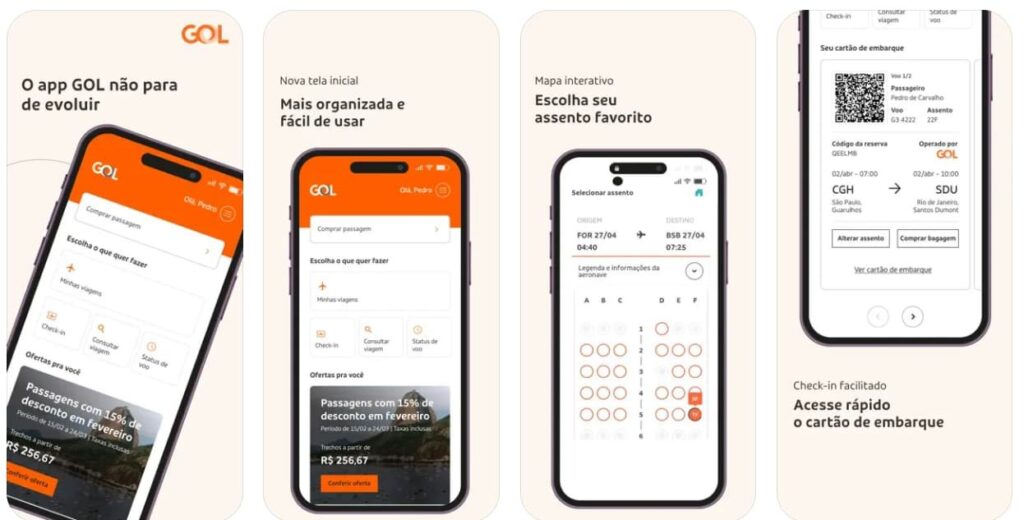 Passagens aéreas da GOL