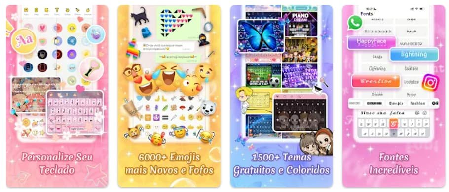 WhatsApp com tema de gato