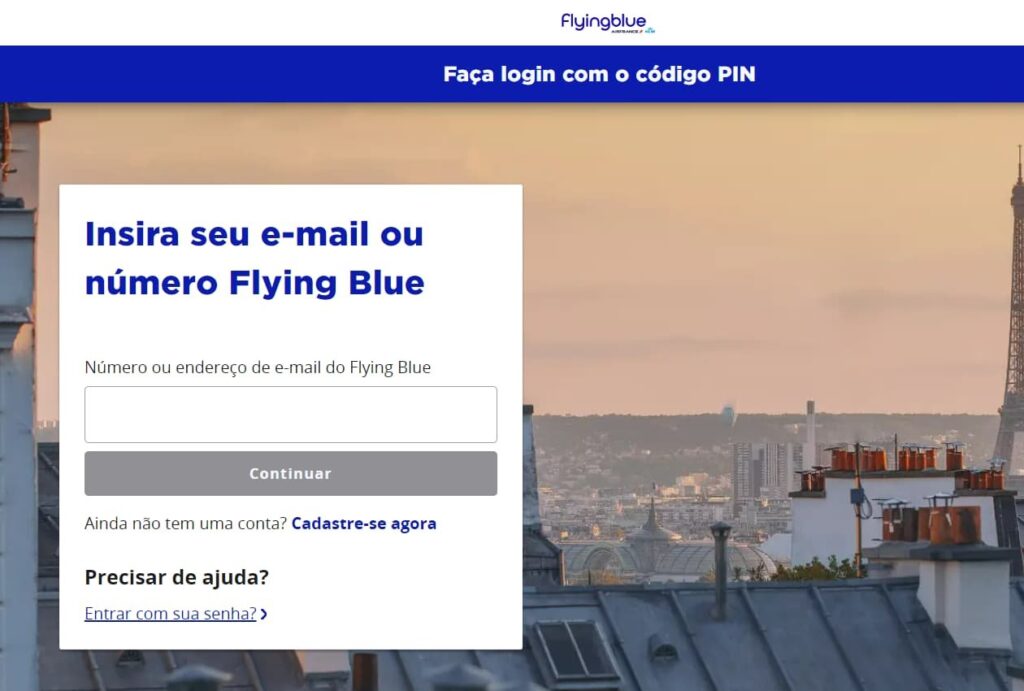 Passagens aéreas da Air France