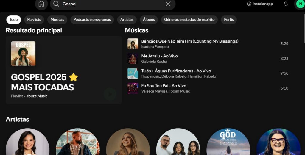 Saiba onde escutar música gospel no seu celular 4 Onde escutar música gospel