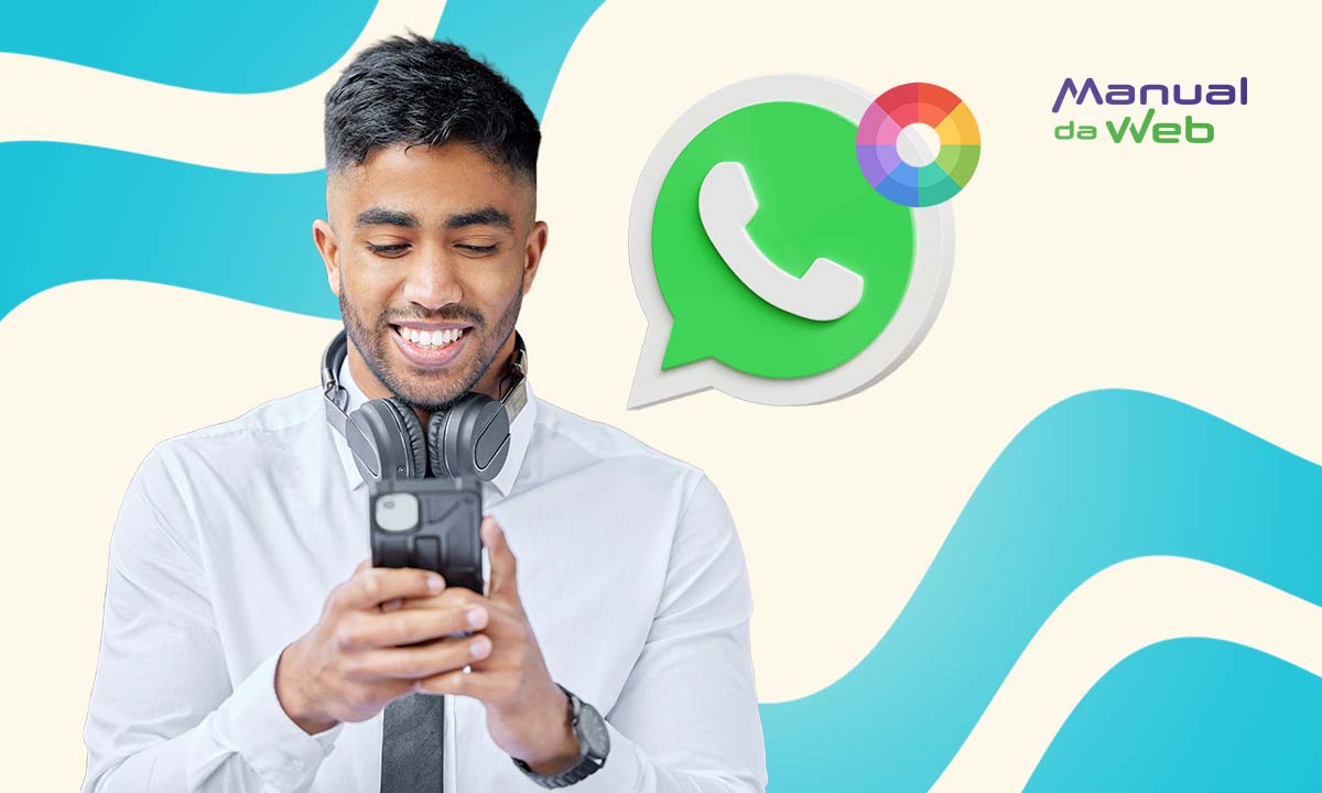 WhatsApp colorido