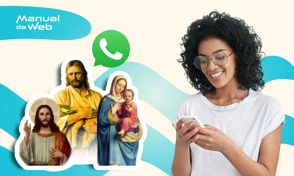 Figurinhas de Jesus para cristãos