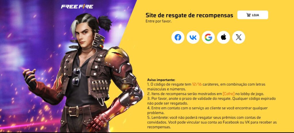 Resgatar Codiguin