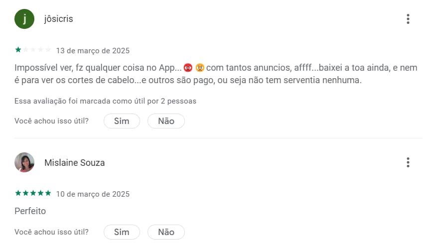 Simulador para corte de cabelo