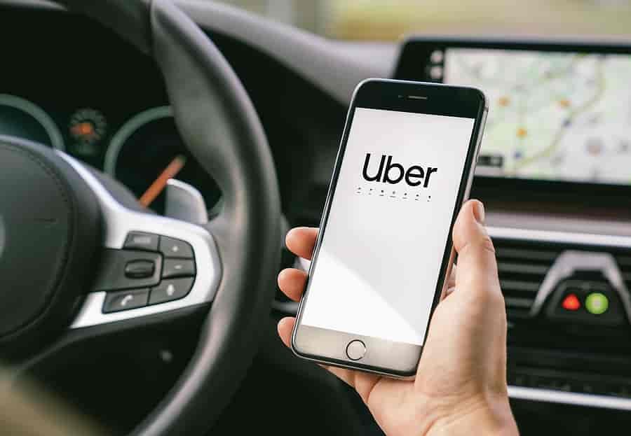 Funções de segurança no app Uber