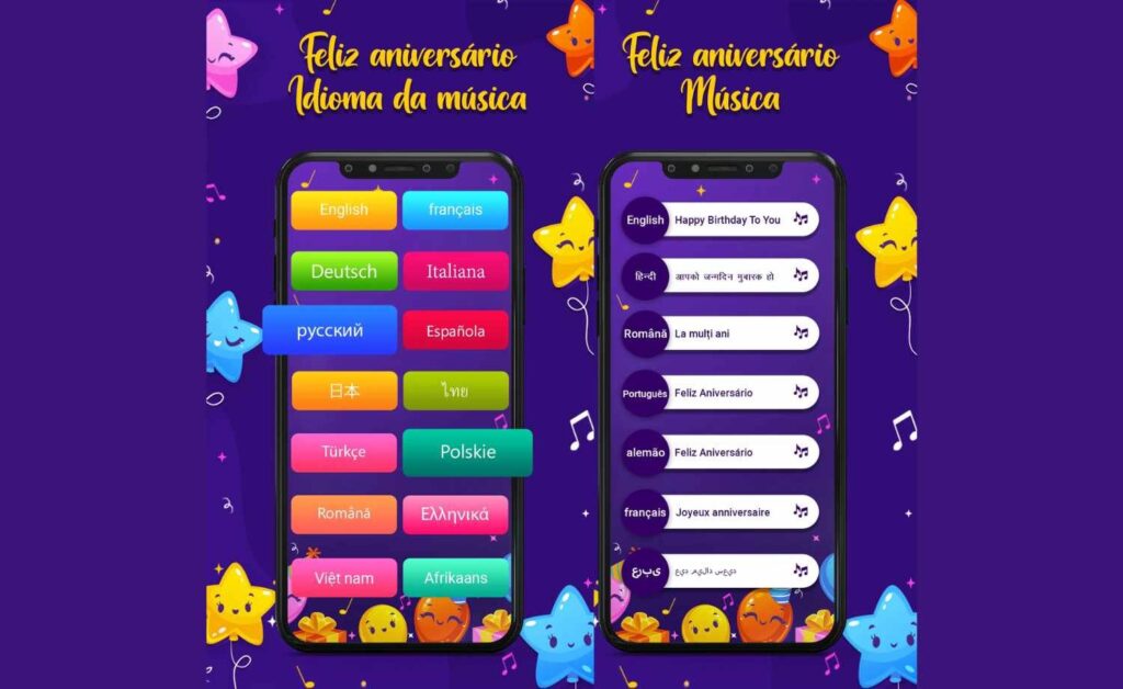 Feliz aniversário musical