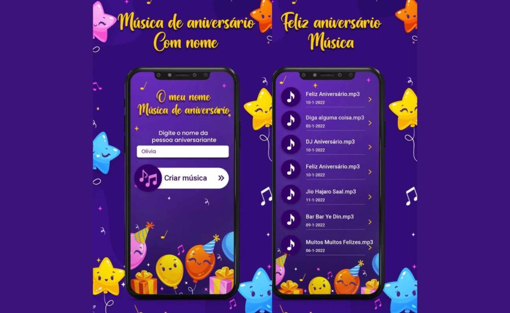 Feliz aniversário musical