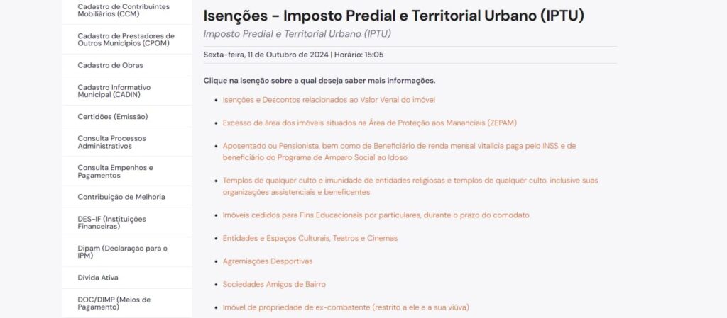 Benefícios para idosos em SP