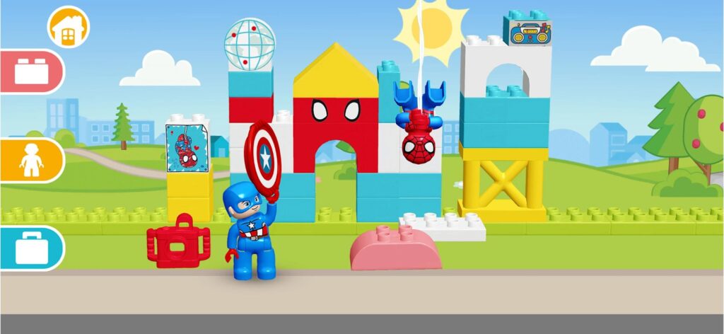Jogo de Lego da Marvel