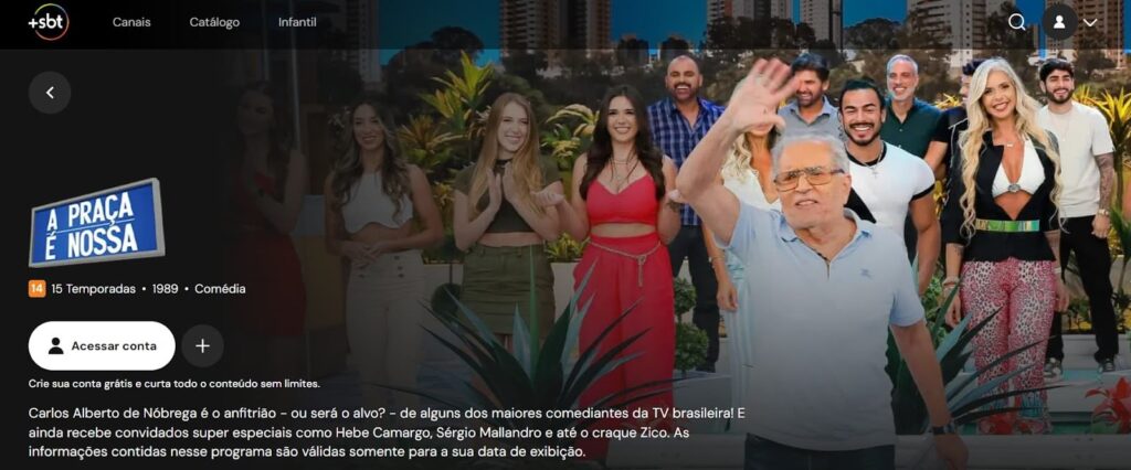 Assistir A Praça É Nossa