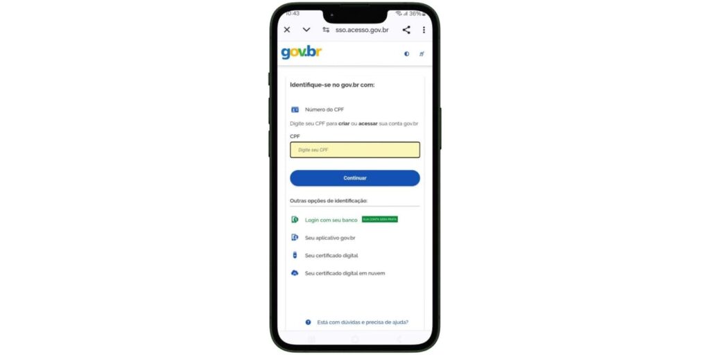 Como emitir o CPF digital