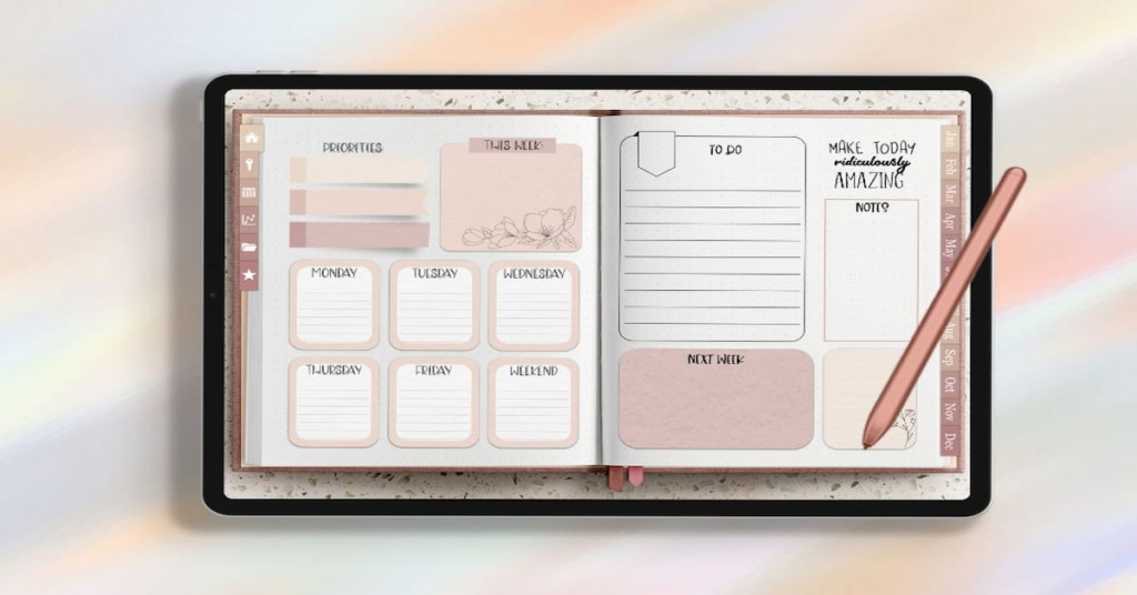 Digital Bullet Journaling