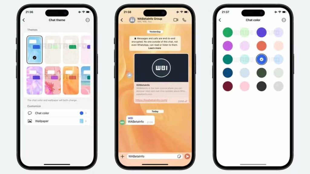 WhatsApp colorido