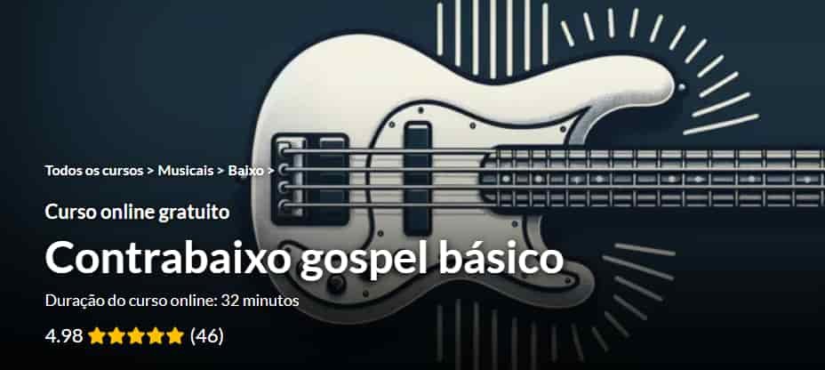 Curso de contrabaixo gospel
