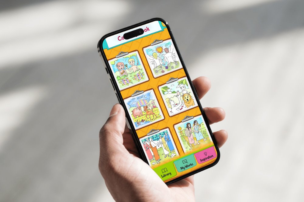 Desenhos bíblicos para colorir