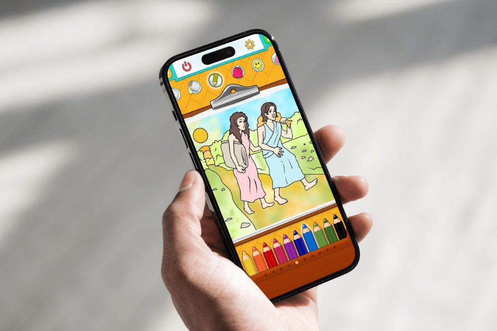Desenhos bíblicos para colorir