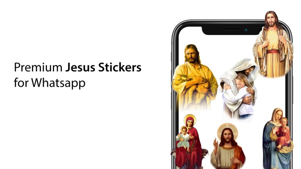 Figurinhas de Jesus para cristãos