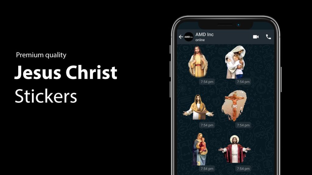Figurinhas de Jesus para cristãos