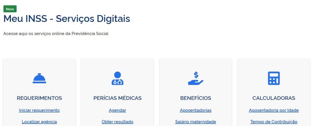 Serviços do Meu INSS