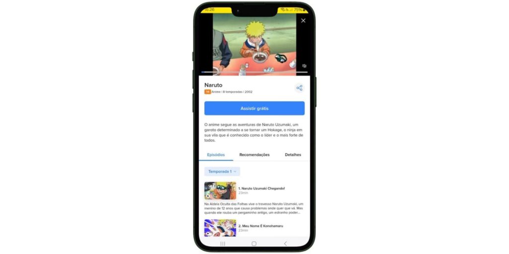 Assistir animes online grátis