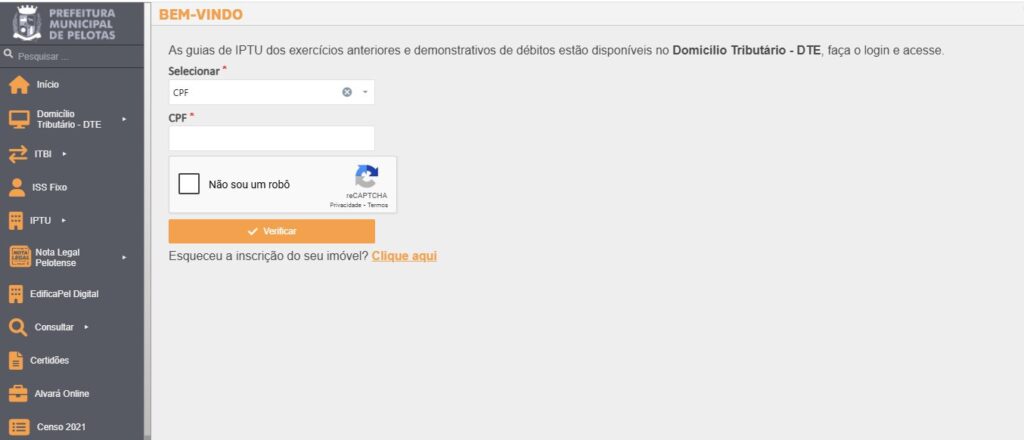 Tutorial descomplicado para consultar o IPTU online grátis 5 Consultar o IPTU online