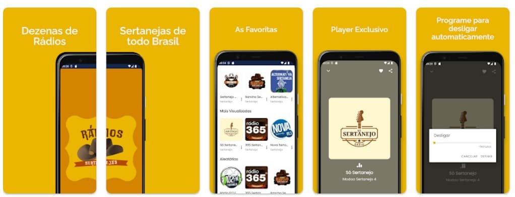 Rádios sertanejas do Brasil