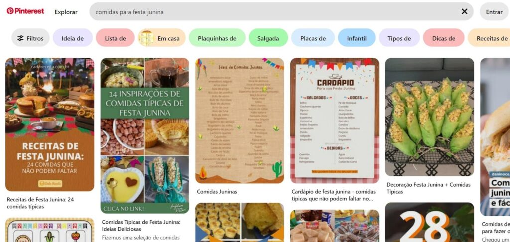 Comidas para festa junina