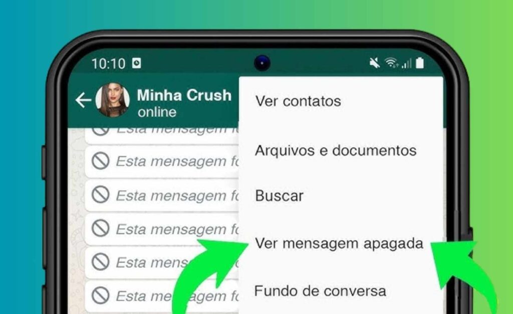 Como ler mensagem apagada no WhatsApp