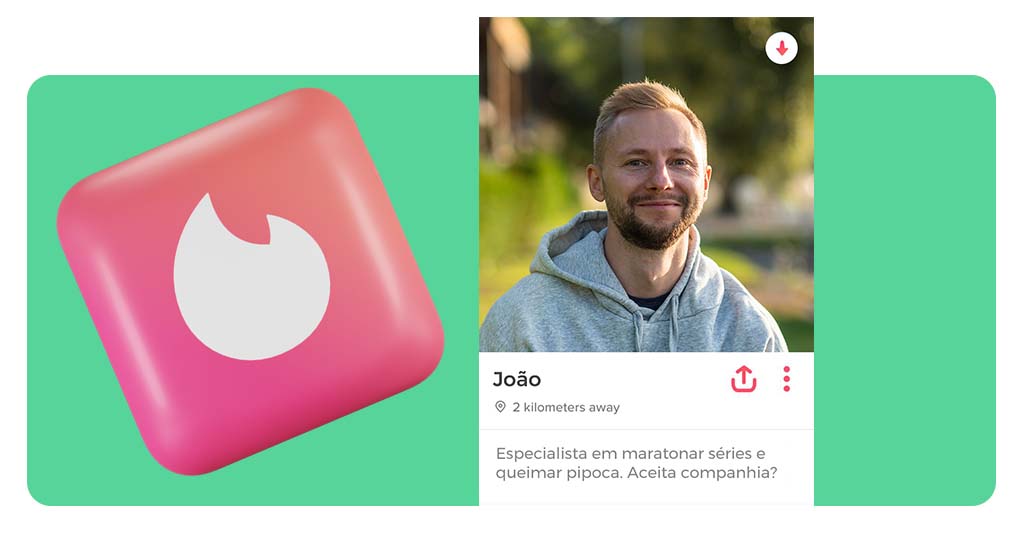 Como puxar assunto no Tinder