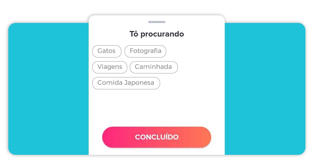 Como puxar assunto no Tinder