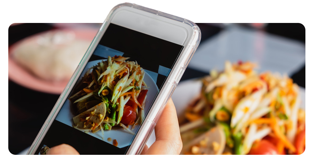 Lebensmittel-Fotografie-Apps