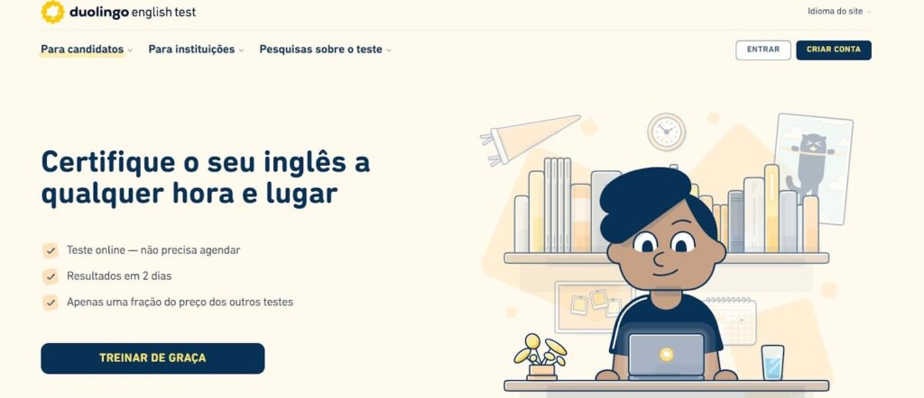 Duolingo tem certificado