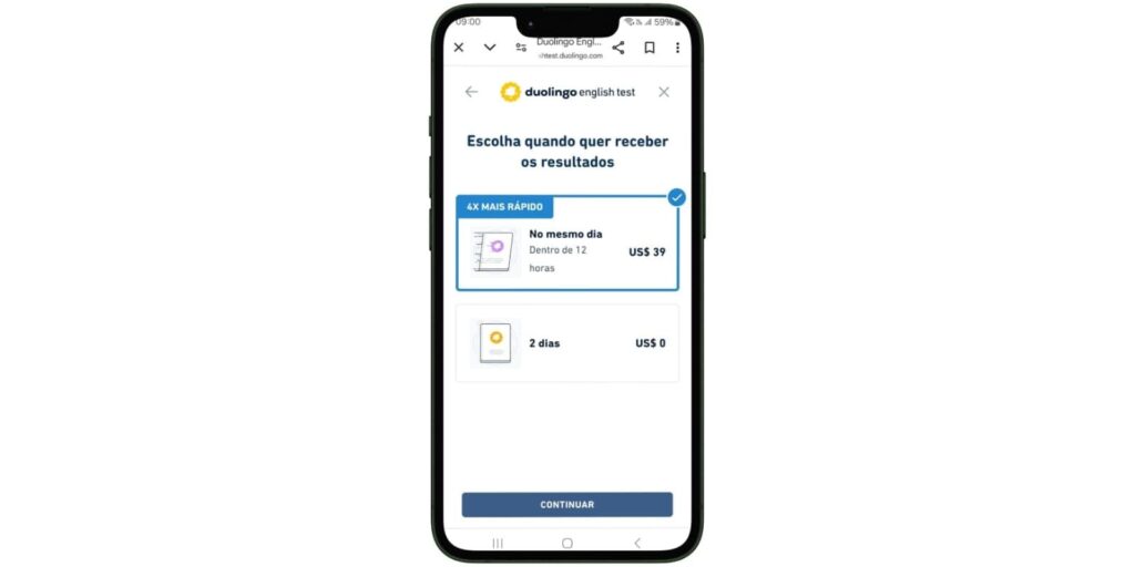 Duolingo tem certificado
