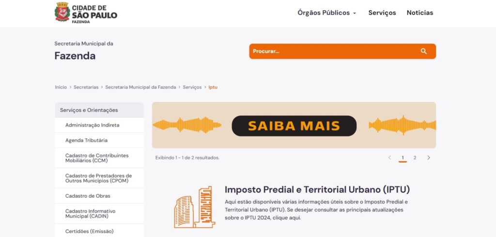 Direito à isenção no IPTU 2025