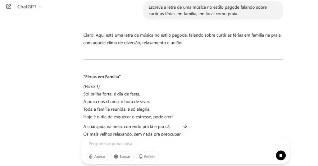Prompts para testar no ChatGPT