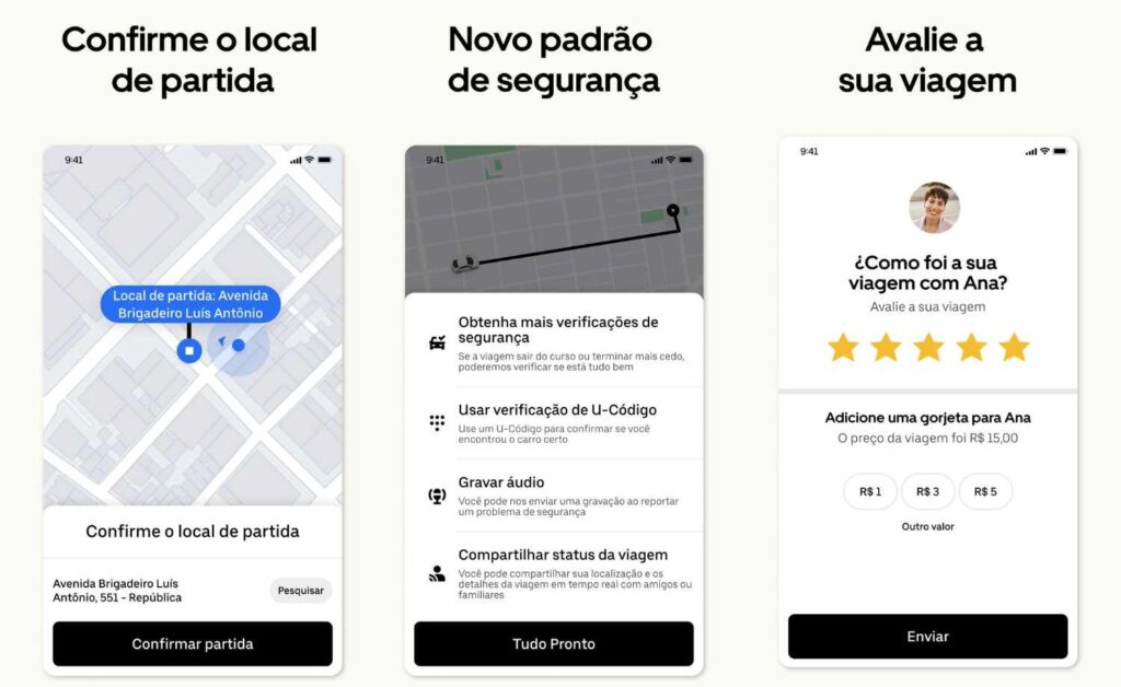 Como adicionar paradas extras no Uber