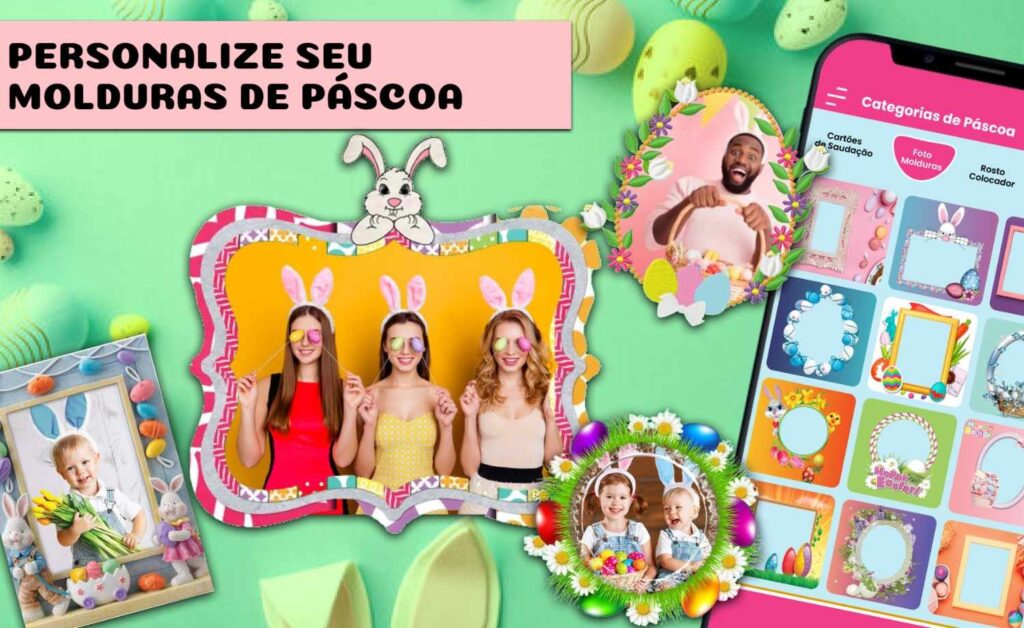 Criar um cartão de Páscoa